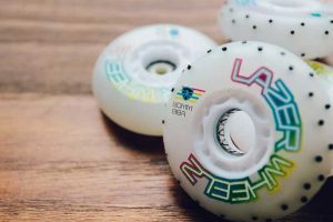 FLYING EAGLE 80 LED LAZERWHEELZ SPARK 88A AZUL 5