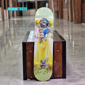 اسکیت برد طرح سفید برفی با طراحی جذاب و مناسب برای مبتدی‌ها